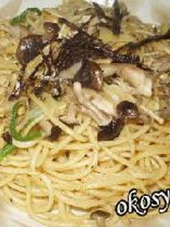 アサリとキノコの和風パスタ-レシピのメイン写真
