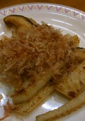 長芋とシイタケのバター醤油-レシピのメイン写真