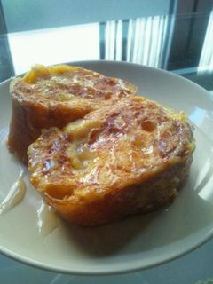 フランスパンdeフレンチトースト-レシピのメイン写真