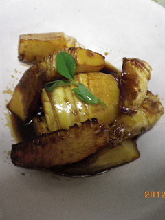 お手軽♪焼きたけのこのはちみつ醤油煮-レシピのメイン写真