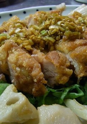柔らか香味ソースの油淋鶏-レシピのメイン写真