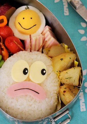 キャラ弁＊オバケのQ太郎(オバQ)-レシピのメイン写真