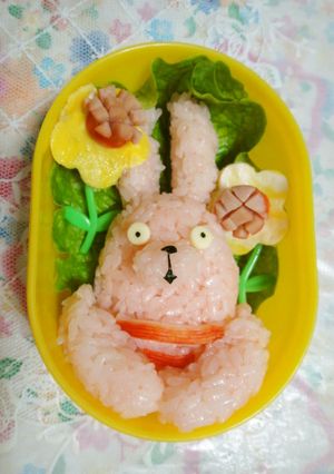 キャラ弁　ウサビッチ（キレネンコ）-レシピのメイン写真