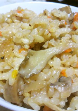 きのこの炊き込みご飯-レシピのメイン写真