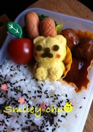 お弁当の可愛いたまご焼き-レシピのメイン写真