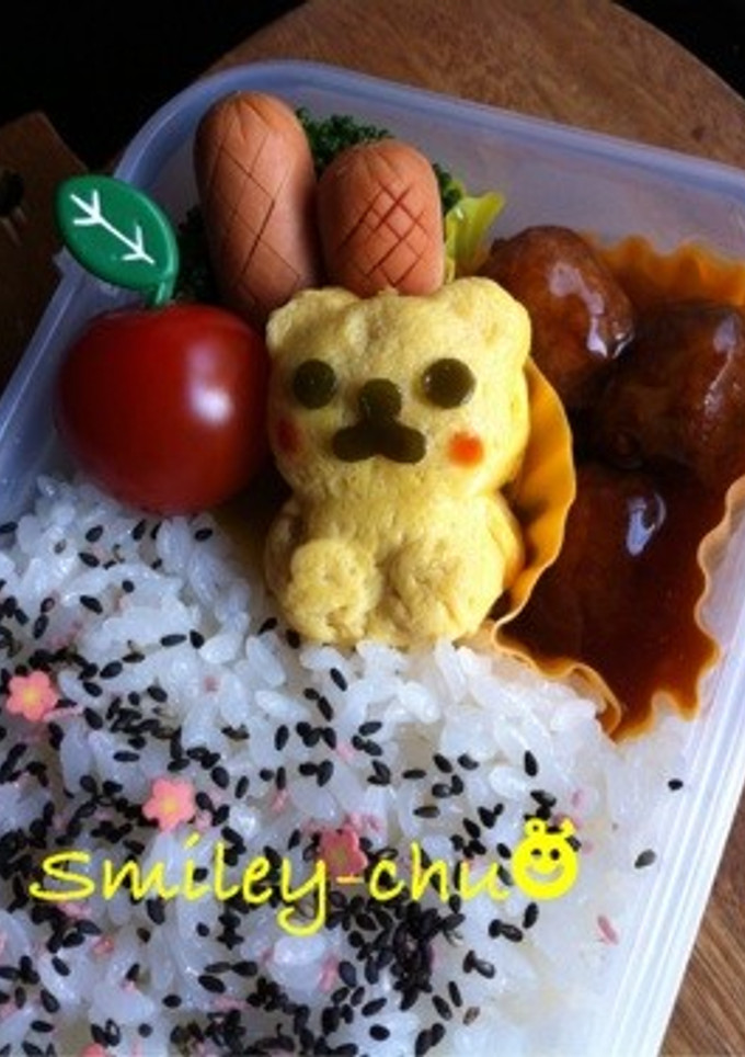 お弁当の可愛いたまご焼き-レシピのメイン写真