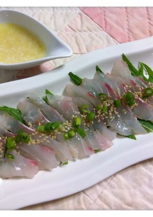 塩麹で和風カルパッチョ-レシピのメイン写真
