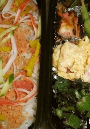 お弁当に♪カルボナーラスクランブルエッグ-レシピのメイン写真
