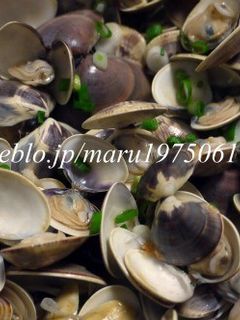 ハマグリの酒蒸し♪-レシピのメイン写真