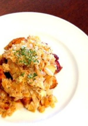 25分！若鶏の照焼きこってり玉ねぎソース-レシピのメイン写真