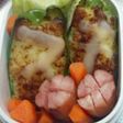 ピーマンのじゃがいも詰め
