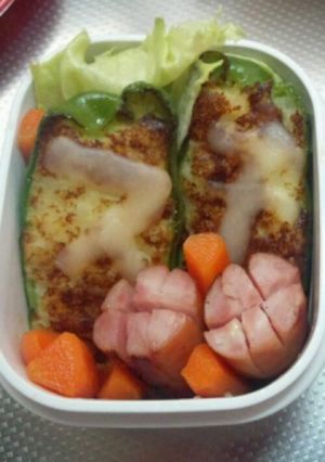 ピーマンのじゃがいも詰め-レシピのメイン写真