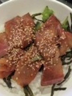簡単☆ぶりの漬け丼-レシピのメイン写真