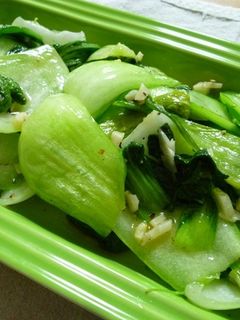 簡単★青梗菜のにんにく炒め-レシピのメイン写真