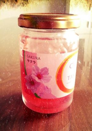 桜ラテ-レシピのメイン写真
