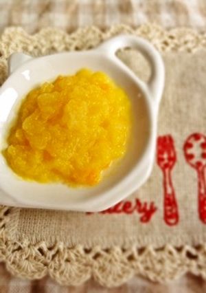【離乳食】りんごとにんじんのおろし煮-レシピのメイン写真
