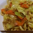 焼きうどん(カレー味)