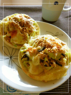 ツナ×セロリの和風トースト-レシピのメイン写真