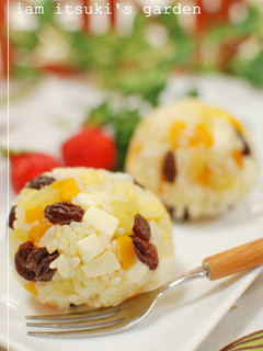 スイートポテトな♪チーズおにぎり-レシピのメイン写真