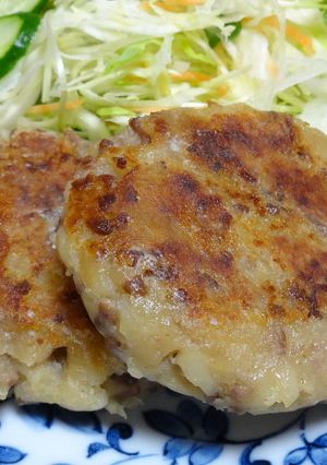 揚げないコロッケ（ポテトバーグ）-レシピのメイン写真