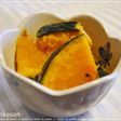 シリコンスチーマーで南瓜の塩バター蒸し