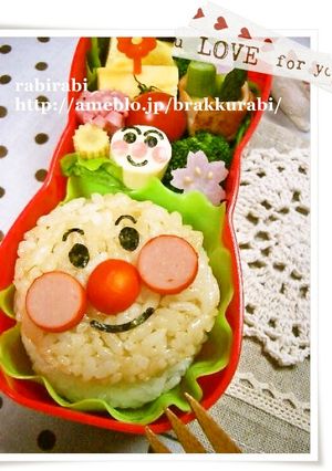 【キャラ弁☆簡単アンパンマン♪】-レシピのメイン写真