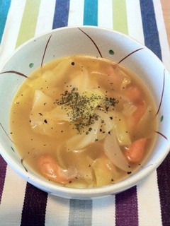 春キャベツで♥旨味たっぷりスープ-レシピのメイン写真