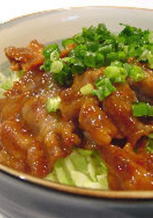ピリ辛豚丼-レシピのメイン写真