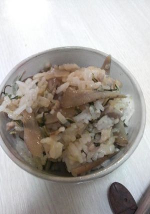 生姜香る鶏ゴボウめし-レシピのメイン写真