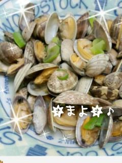 レンジで簡単★あさりの酒蒸し-レシピのメイン写真