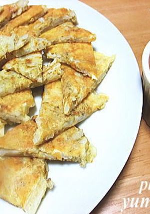 PTにも評判の☆お好み焼き風チヂミ-レシピのメイン写真