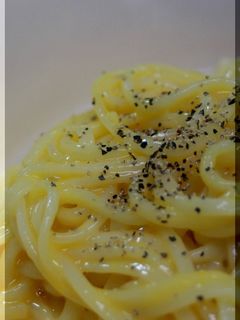 アンチョビで釜玉-レシピのメイン写真