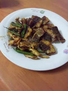 アジのカレー炒め-レシピのメイン写真