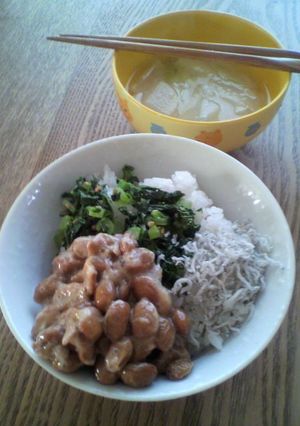 朝ごはん丼-レシピのメイン写真