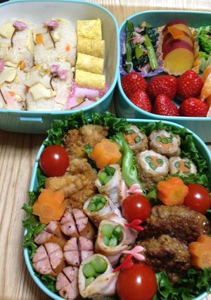 お花見弁当★２０１２-レシピのメイン写真