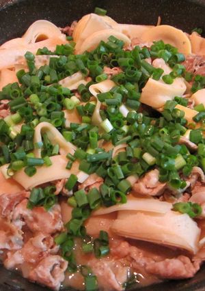 豚肉と筍の味噌煮-レシピのメイン写真