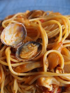 ボンゴレロッソ☆あさりとトマトのパスタ-レシピのメイン写真