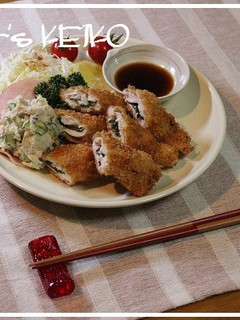 【農家のレシピ】青シソとささみのフライ-レシピのメイン写真