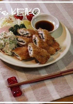 【農家のレシピ】青シソとささみのフライ-レシピのメイン写真