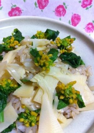 超簡単..丼で..5分.たけのこご飯-レシピのメイン写真