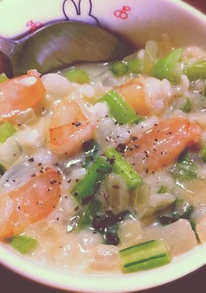 簡単！優しいお味の豆乳リゾット-レシピのメイン写真
