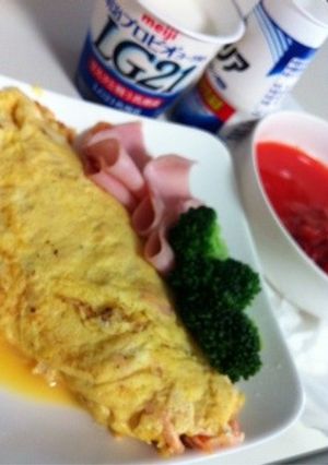 鮭オムレツ-レシピのメイン写真