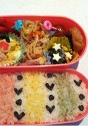 デコ弁(^-^)/-レシピのメイン写真