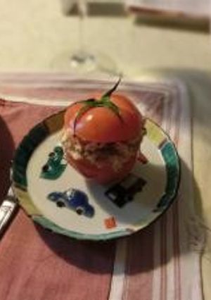 丸ごとトマトのサラダ-レシピのメイン写真