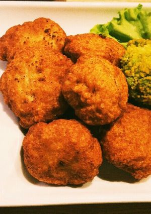 おから入りフワフワ手作りチキンナゲット-レシピのメイン写真