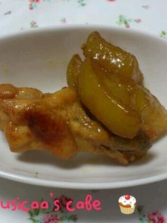 フライパンで、鶏肉と大根のこっくり煮♪-レシピのメイン写真