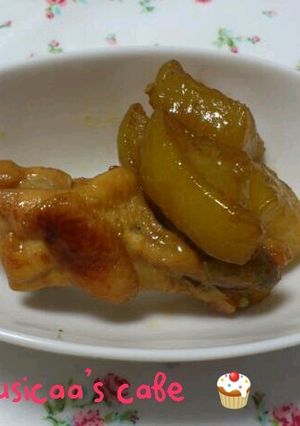 フライパンで、鶏肉と大根のこっくり煮♪-レシピのメイン写真