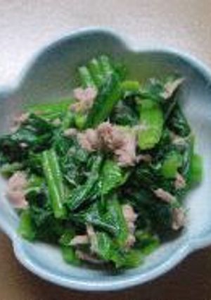 ほうれん草とツナの和え物-レシピのメイン写真