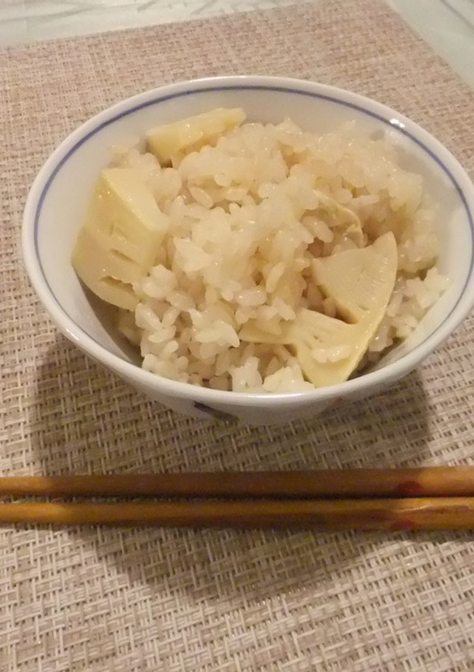 たけのこと油揚げの炊き込みご飯-レシピのメイン写真