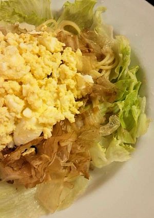 めんつゆで簡単♪サラダスパゲティー-レシピのメイン写真